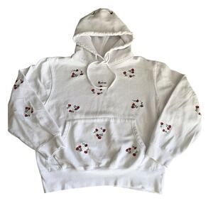 Revel All Over Cherry Hoodie‎ size XL Retro PinUp 60’s 50’s Comfy Sweatshirt